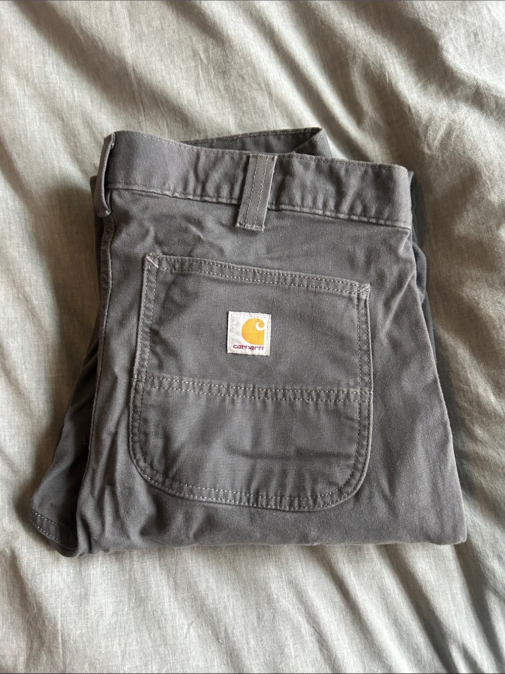 Carhartt Rugged Flex Relaxed Fit Canvas Double-Front Utility Work Pants 32x34